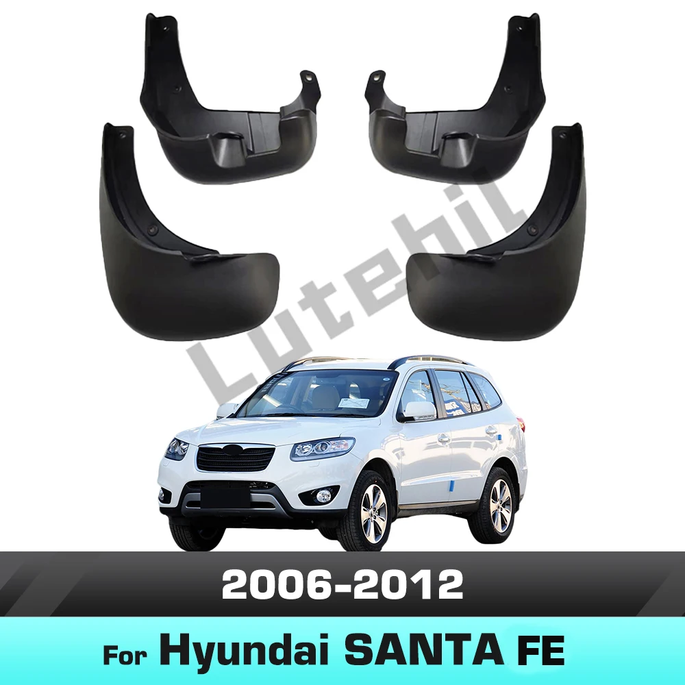 Für Hyundai Santa FE 2006 2007 2008 2009 2010 2011 2012 Kotflügel-Schmutzfänger Spritzschutz Schmutzfänger Auto-Zubehör