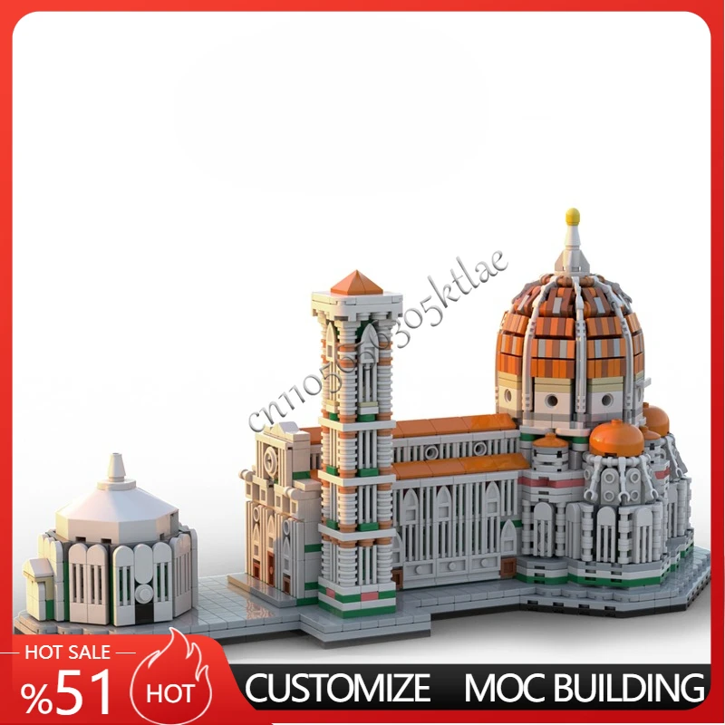 2013 PCS MOC Średniowieczna Katedra Zamek Modularny Model Klocki Konstrukcyjne Zestawy DIY Edukacyjne Klocki do Składania Zabawki Prezent Świąteczny dla Dzieci