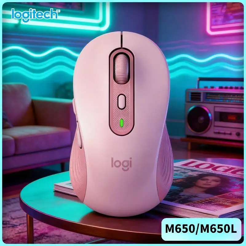

Logitech M650 Bluetooth Mouse, Precise Control, Silent Clicks for Creative & Office Work M750/M280/M350/M220/M185