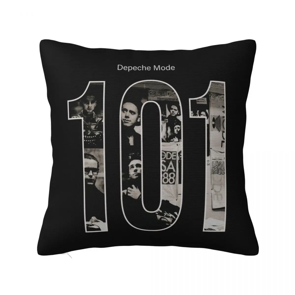 Depeche Cool Mode 101 Fill Pillowcase Printed Polyester Cushion Cover Decorative Throw Pillow Case Cover Home Square 18