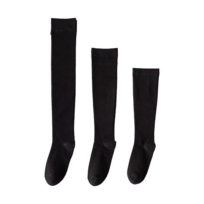 Calf Socks Female Thin Leg Socks Thin Cotton Socks Jk Socks Black College Style Ladies Long Socks Long Tube Sexy Kawaii Socks