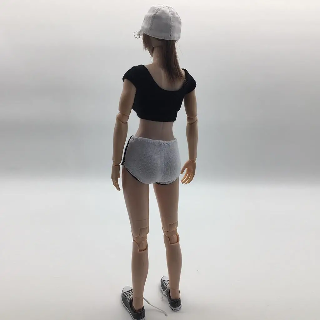 

Action Figure Sport Pants Cloth Set Sporty Girl Figure Attire for 1