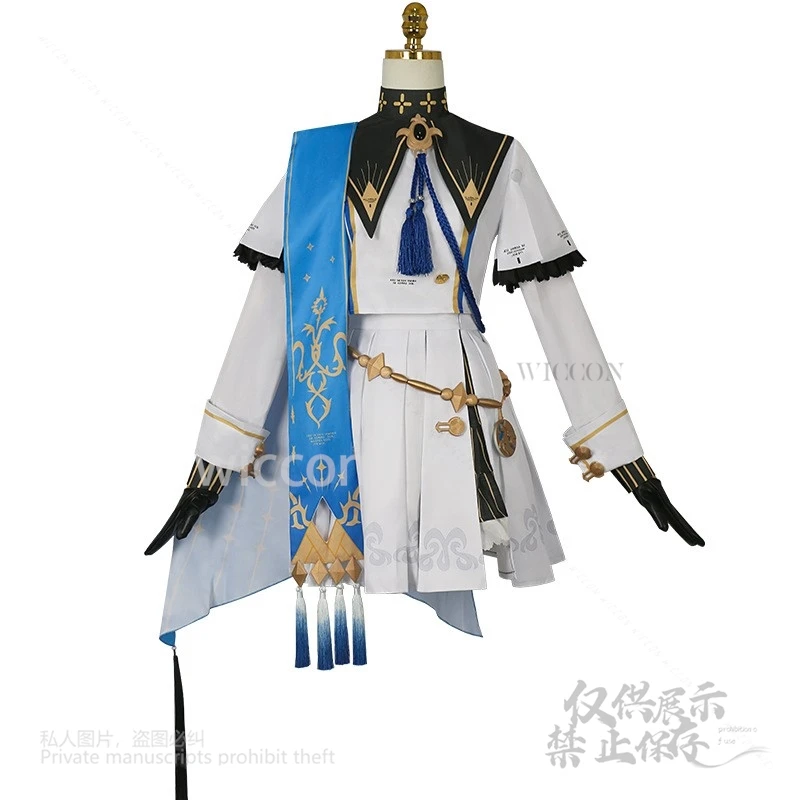 أنيمي لعبة Wuthering موجات فيبي تأثيري حلي وتتسابق قبعة شعر مستعار أصفر الفتيات النساء هالوين حفلة تنكرية كوس مخصصة