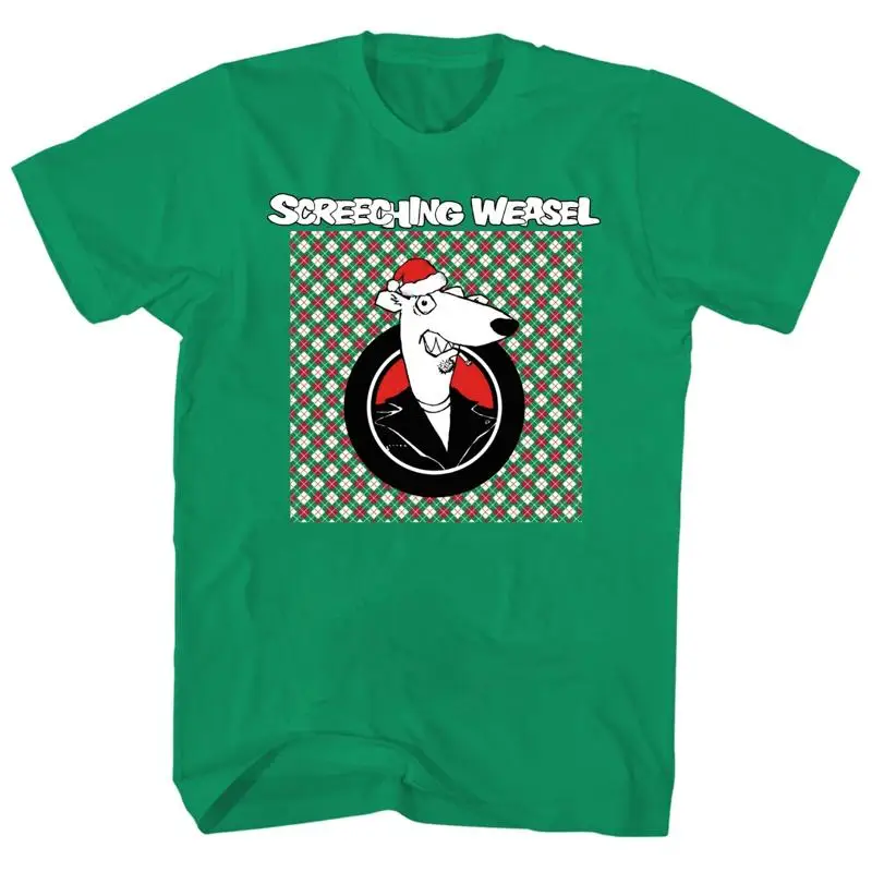 

SCREECHING WEASEL Merry Christmas For Family Cotton S to 5XL T shirt BT392