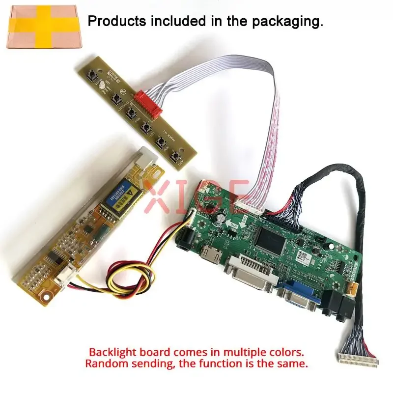 ل HV150UX1 ITUX97 HSD150PU1 IAUX14 مصفوفة تحكم محرك مجلس لتقوم بها بنفسك عدة 1600x1200 LVDS 30-Pins 1-CCFL HDMI + DVI + VGA 1600*1200