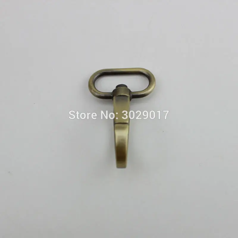30 pieces 25mm 31mm 38mm retro brushed antique brass trigger snap hook clasp metal clip swivel hooks Hardware Accessories