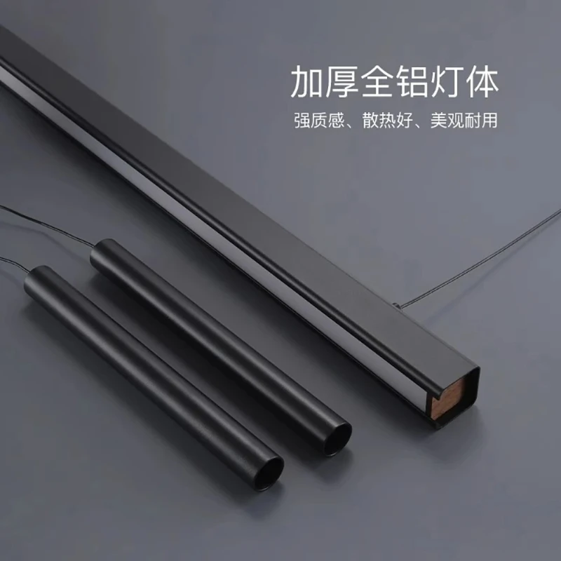 Modern LED Restaurant Chandelier Simple Kitchen Pendant Lights Bar Desk Dining Table Lamp Bar Island Dining Room Chandelier