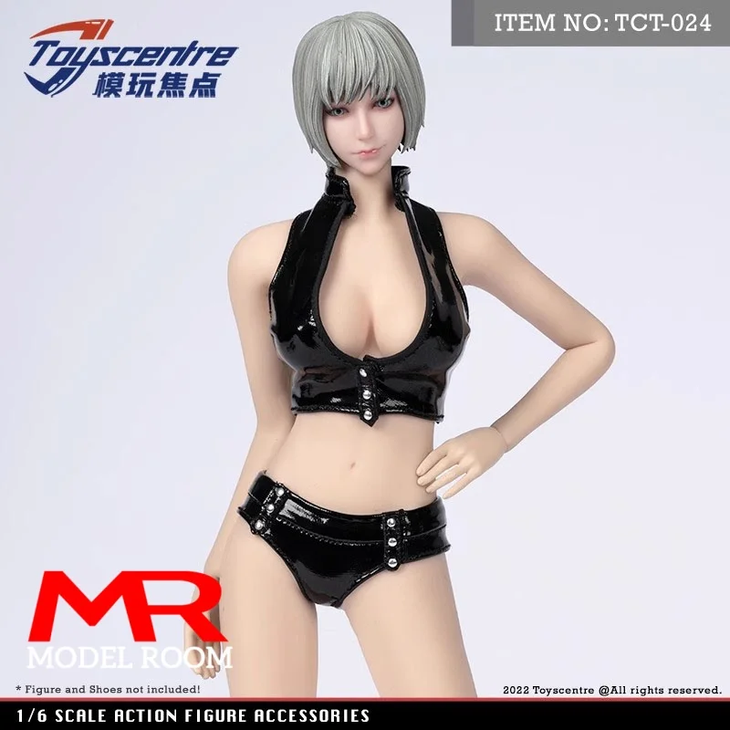 Toyscentre TCT-023 24 25 26 27 28 1/6 Scale Female Swimwear Vest Shorts Pants Clothes Model Fit 12'' Soldier Action Figure Body