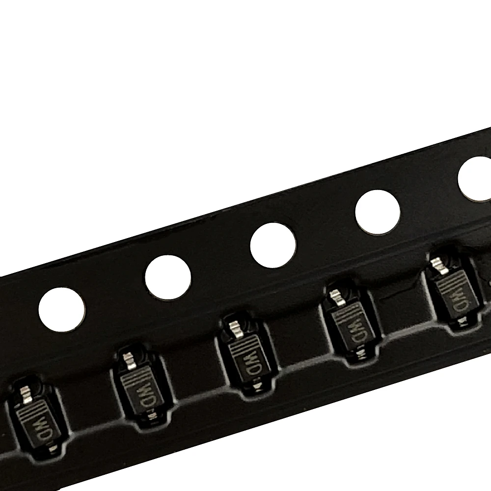 (100 قطعة) BZT52C8V2S SOD-323 SMD 0805 صمام ثنائي مثبت الجهد 8.2 فولت (وضع علامة WD)