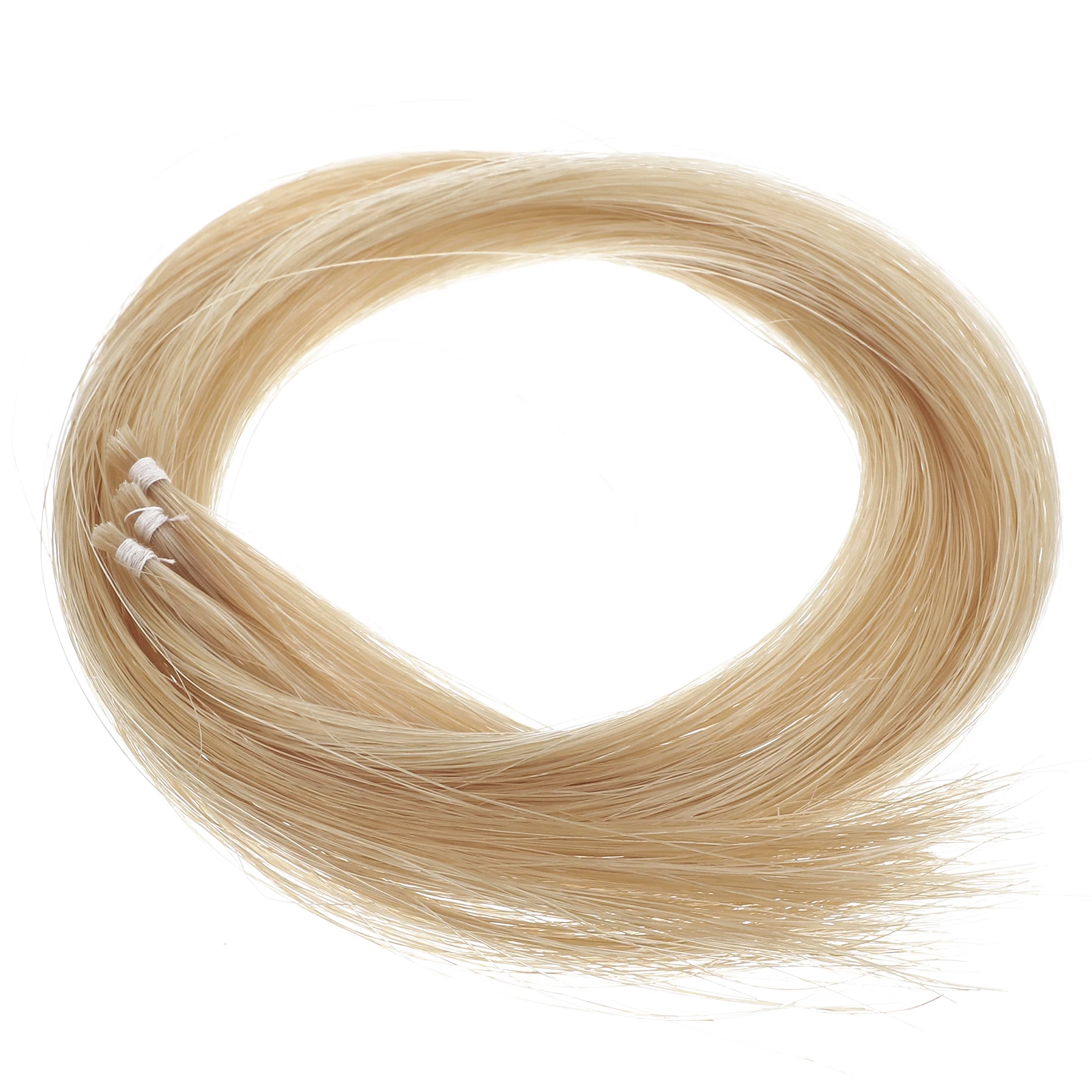 

3pcs 3 Hanks Violin Hair Replacement Accessories for Violins Cello Mongolian Hair Fits Instruments Practice School