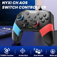 Controladores de interruptor VOYEE compatibles con Switch/Lite/OLED, controlador Switch Pro con vibración de control de movimiento de programación