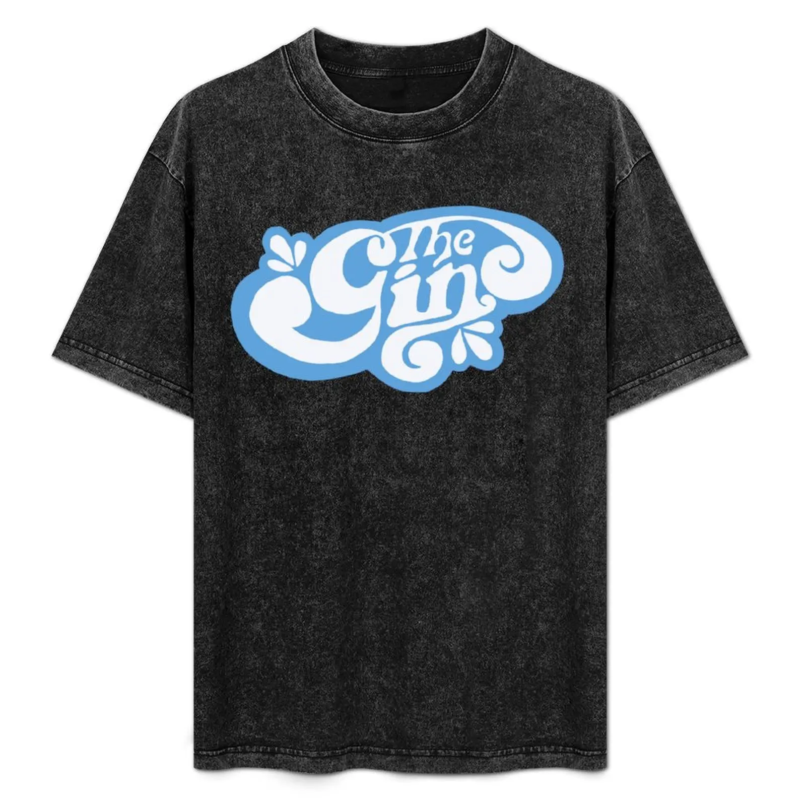 

The Gin Powder Blue T-Shirt Gym Wear Breathable Short Sleeve Tee
