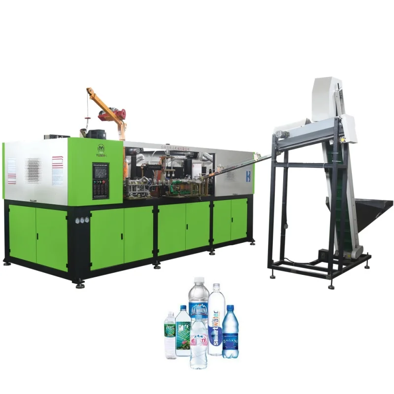 Customized Automatic Lengthened 1500ml Edible Oil Bottle 3 Cavity PET Stretch Blow Molding Machine With SMC Rotary Cylinder And