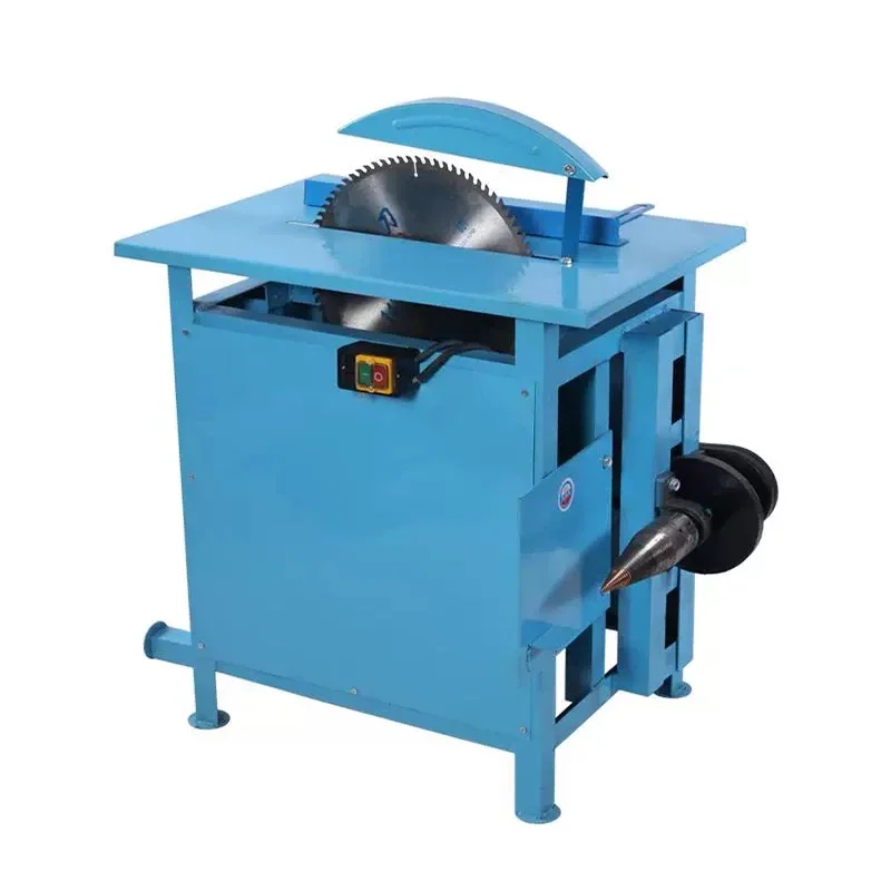 Electric Log Splitter 4KW 220V Dual-Purpose Household Wood Splitting Drill & Wood Cutting Machine for Woodworking