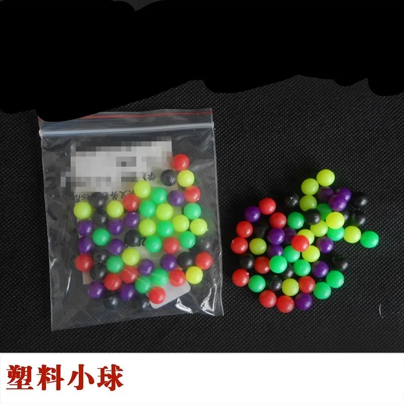 50pcs plastic ball Includes five colors 8mm Primary school mathematics experiment equipment teaching equipment