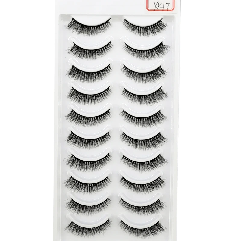 Neue 41 Stile 10 Paar Natürliche Lange 3D Nerz Falsche Wimpern Fake Lashes Make-up-Set Nerz-Wimpernverlängerung Kurze Wimpern – Detail 1