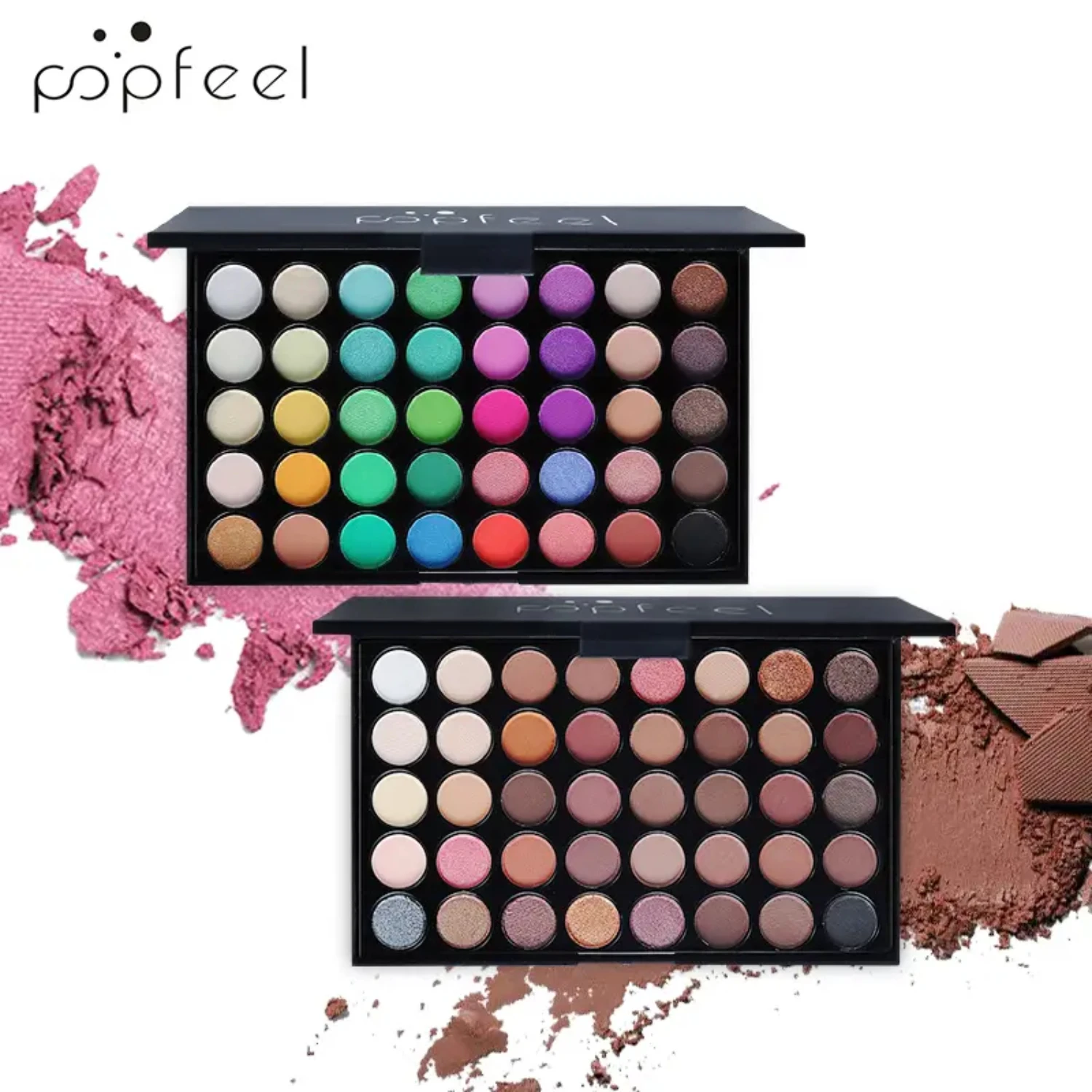 

Versatile, High-Quality, and Long-Lasting Matte Metallic Shimmer Eye Makeup Palette with Stunning 40 Colors. Vibrant shades perf