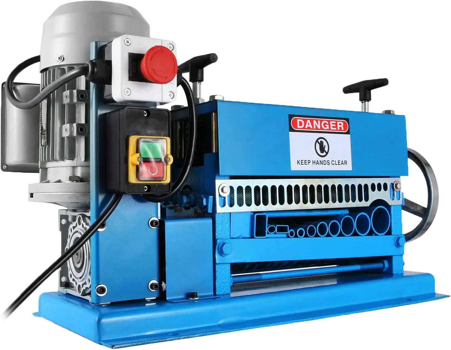 

Wire Stripping Machine 0 06 1 5 inch Wire Stripper Machine 11 Channels 10 Blades Automatic Wire Stripping Tool with Manual