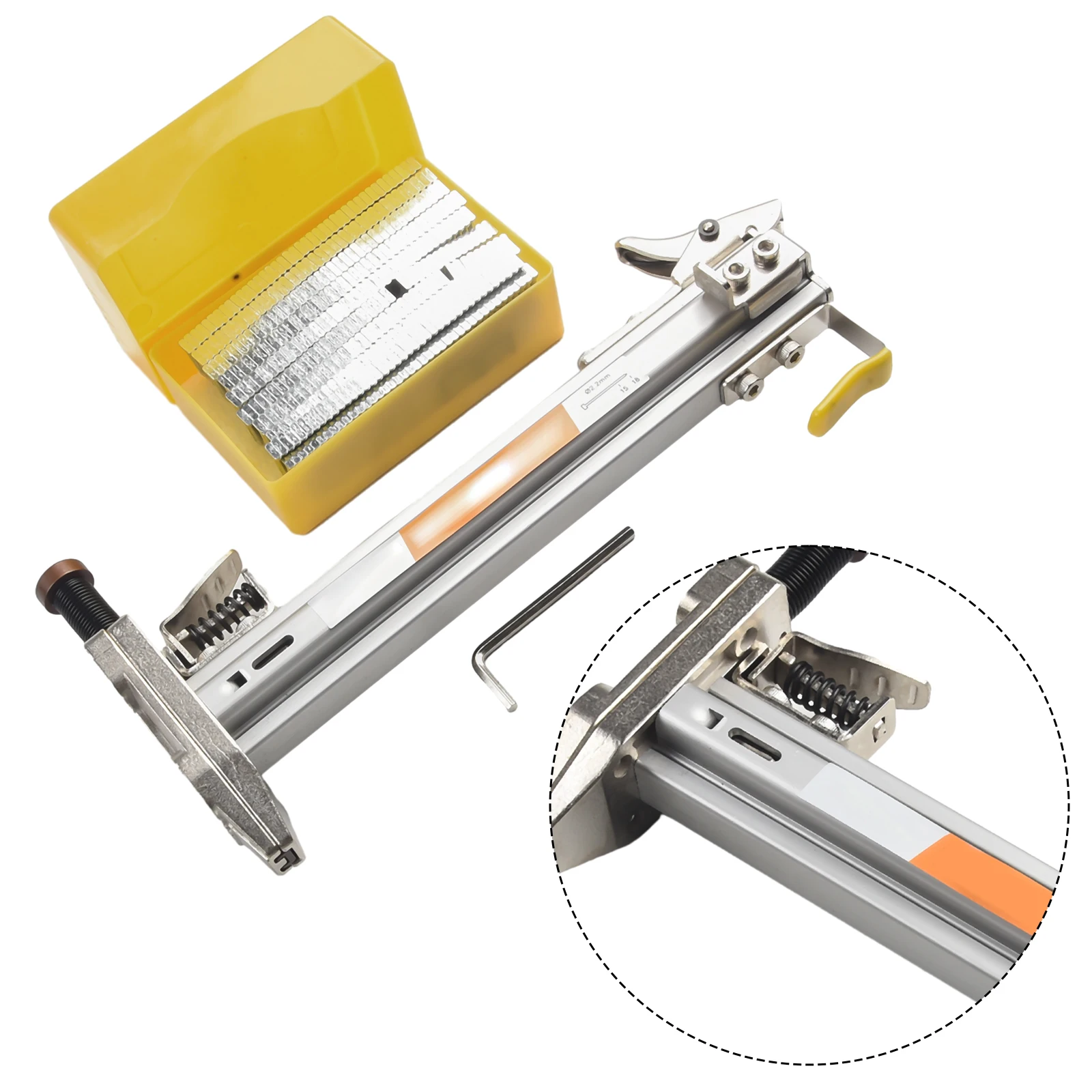 ST18 Manual Nailer for Flooring Brick and Woodworking Ingenious Automatic Needle Feeding Design Saves Time and Effort