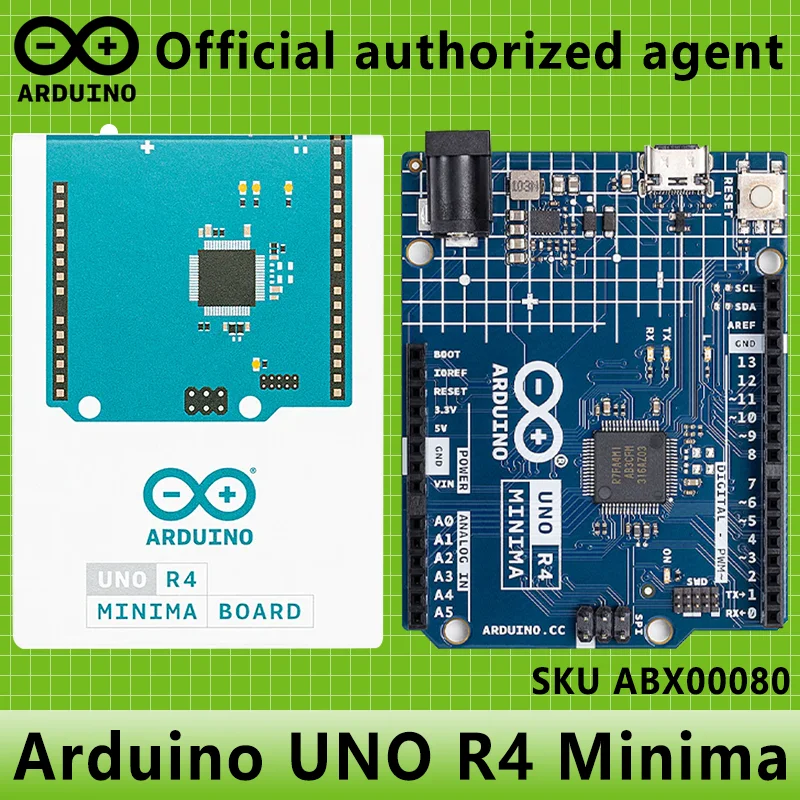 Arduino UNO R4 Minima ABX00080 Authentic Italian product Renesas RA4M1 Microcontroller
