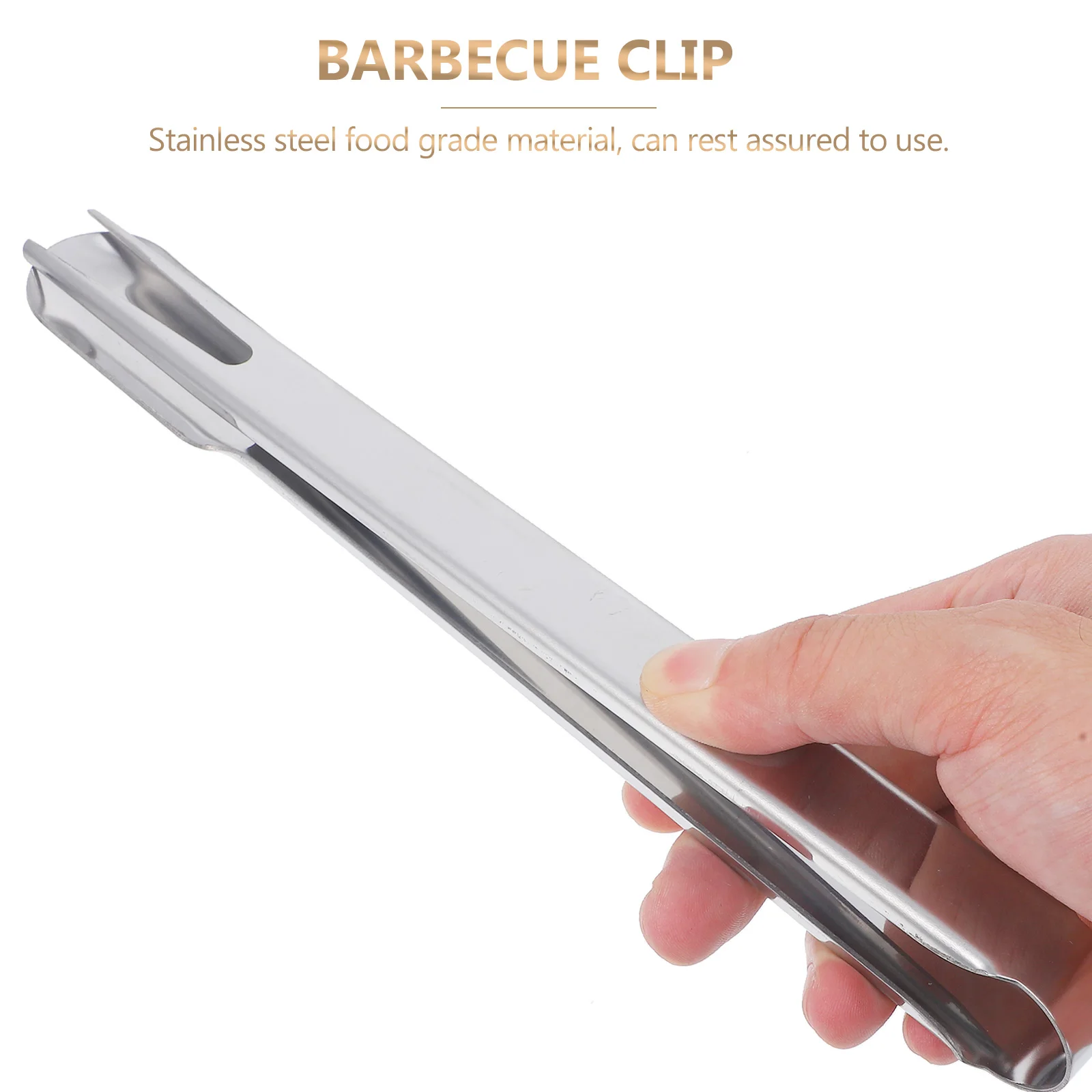 

Stainless Steel Tong Grilling Cooking Tongs For Barbecue Steak Food Handling Kitchen Essentials Outdoor Camping Restaurant