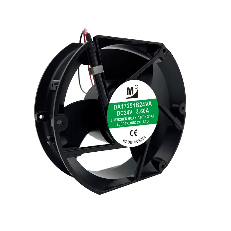 For Yimeng DA17251B24VA DC24V 3.6A 17251 17cm inverter charging pile cooling fan