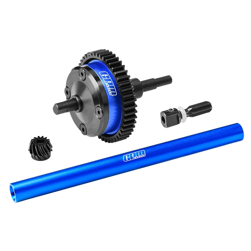 GPM voor TRAXXAS Mini Maxx 107154 -1 RC Auto Metaallegering Staal Middendifferentieel 10760 10760R Middenaandrijfas 10757X