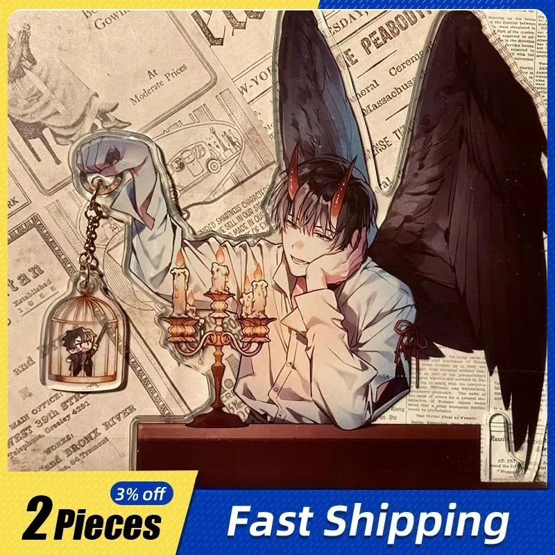

10cm/3.93in Acrylic Standing Plates Omniscient Reader’s Viewpoint Jin Duzi Anime Peripherals Lantern Collectible Room Decoration