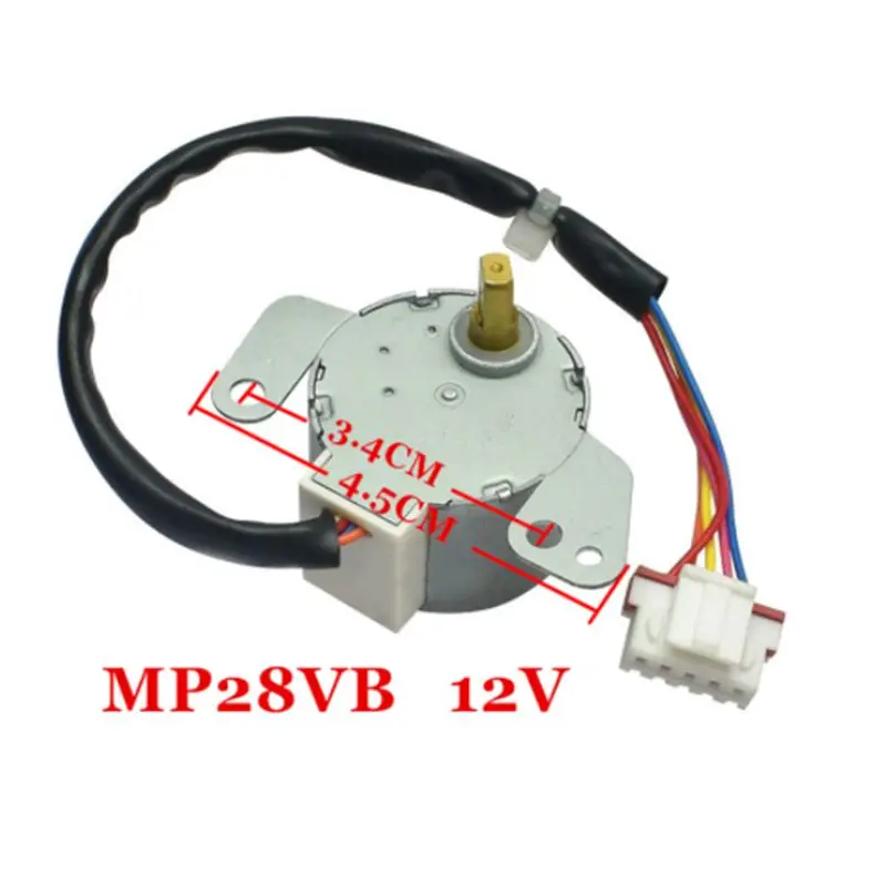 Wind Deflector Step Motor MP28VB for Gree Air Conditioning 2 Pendant Swing Synchronous Wind Direction Stepping Motor 12V Parts