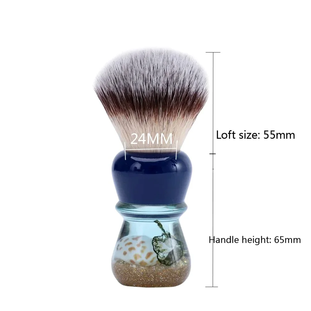 Atlantis Wet Shaving Brush YAQI 24mm Synthetic Hair Mens Shaving Brush Collectibles Birthday Gift For Boyfriend 2026