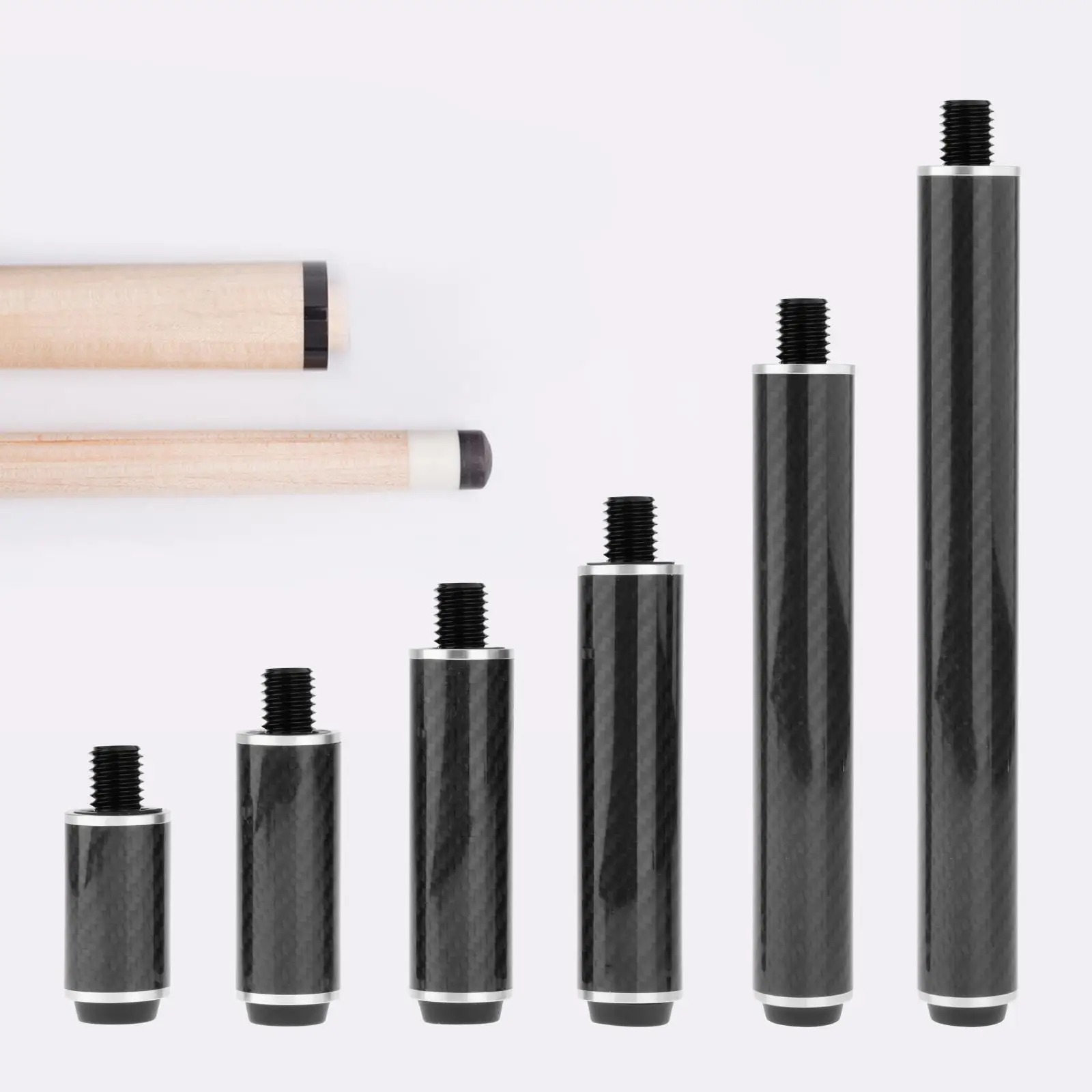 

Billiards Pool Cue Extension Enthusiast Athlete Snooker Cue Stick Extender Universal Cue Extension End Billiard Accessories