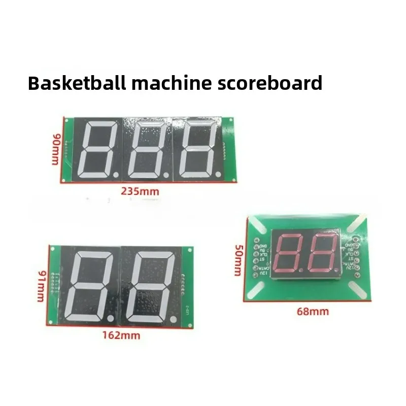 

Баскетбольный аркадный автомат с монетоприемником, таймером и 3-значным/2-значным счетчиком очков, с отсеком для монет, для монетоприемных игр