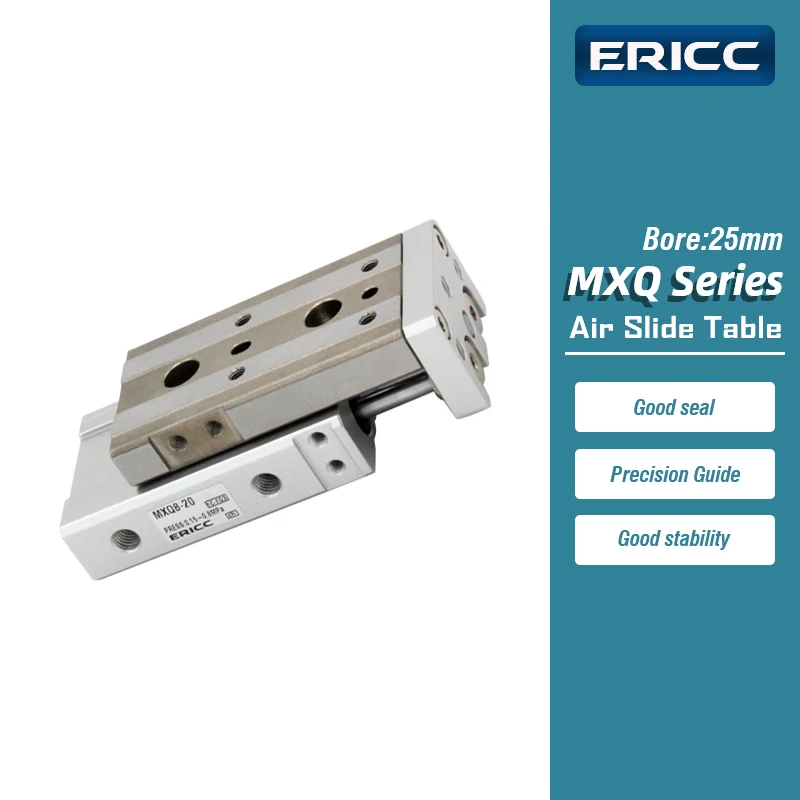 

MXQ25 series air slide table dual rod rail pneumatic cylinder MXQ25-50 MXQ25-75A/AS/AT/B/BT/BS MSQ25-100