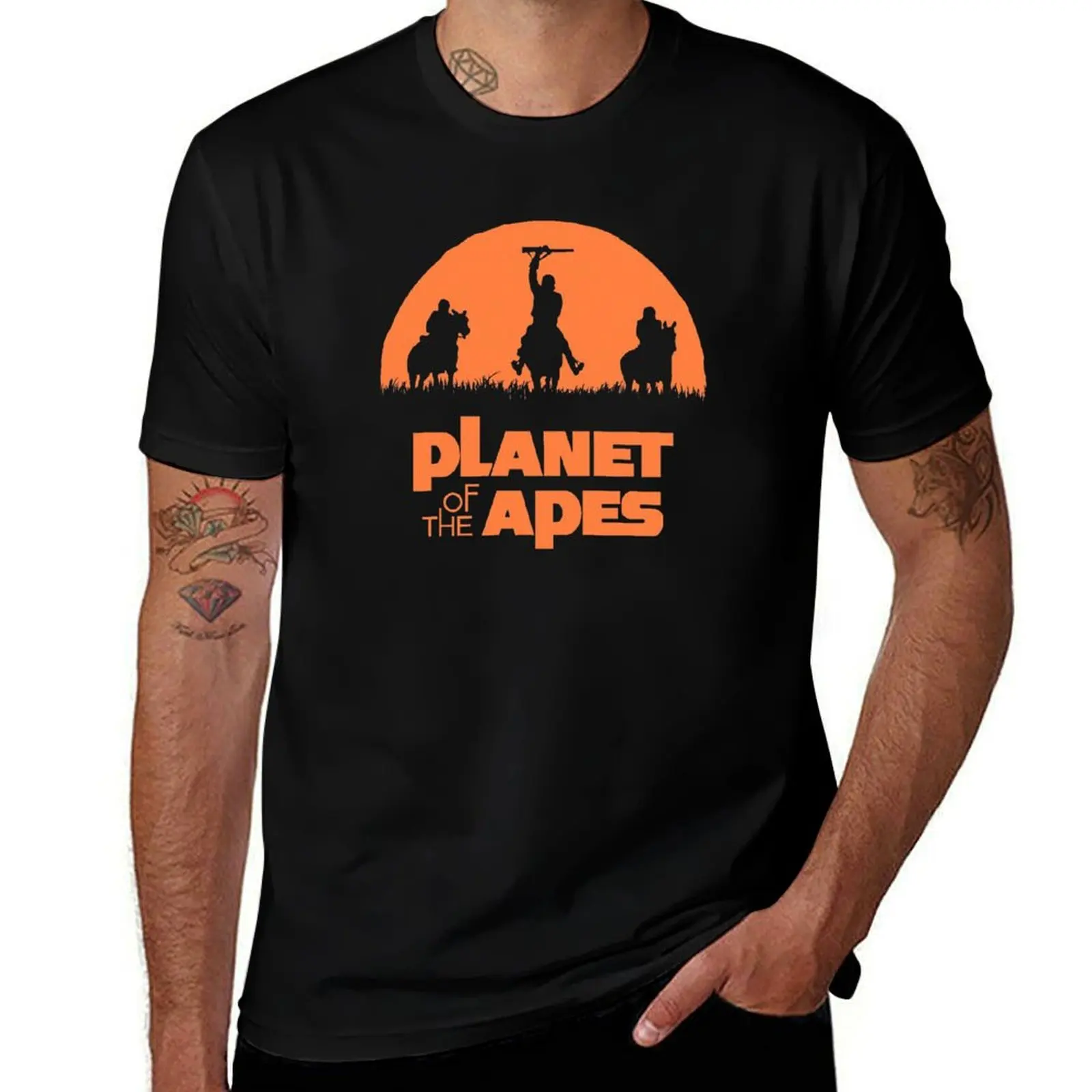 

Planet of the Apes T-Shirt boys animal print blue lock funny gifts anime shirt mens designer clothes