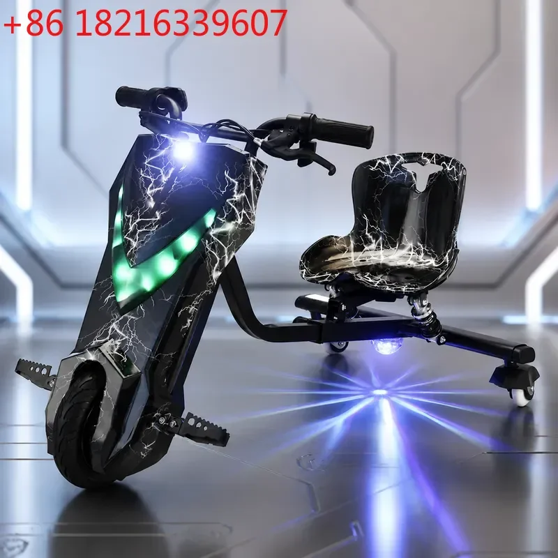 Custom Drift V Scooter Luminous Children Twist Car for Park Square Rental