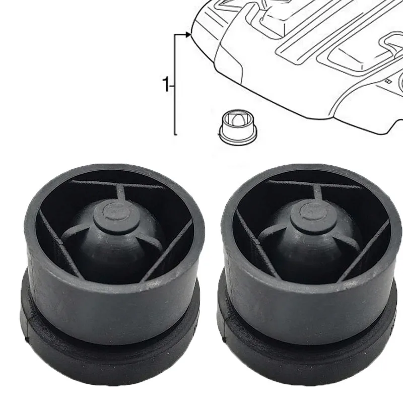 For Audi A1 A2 A3 A4 A5 A6 A7 A8 Q3 Q5 TT Engine Cover Grommet Rubber Buffer Bumper Grommet Mounting Stop Jounce Bush Protective