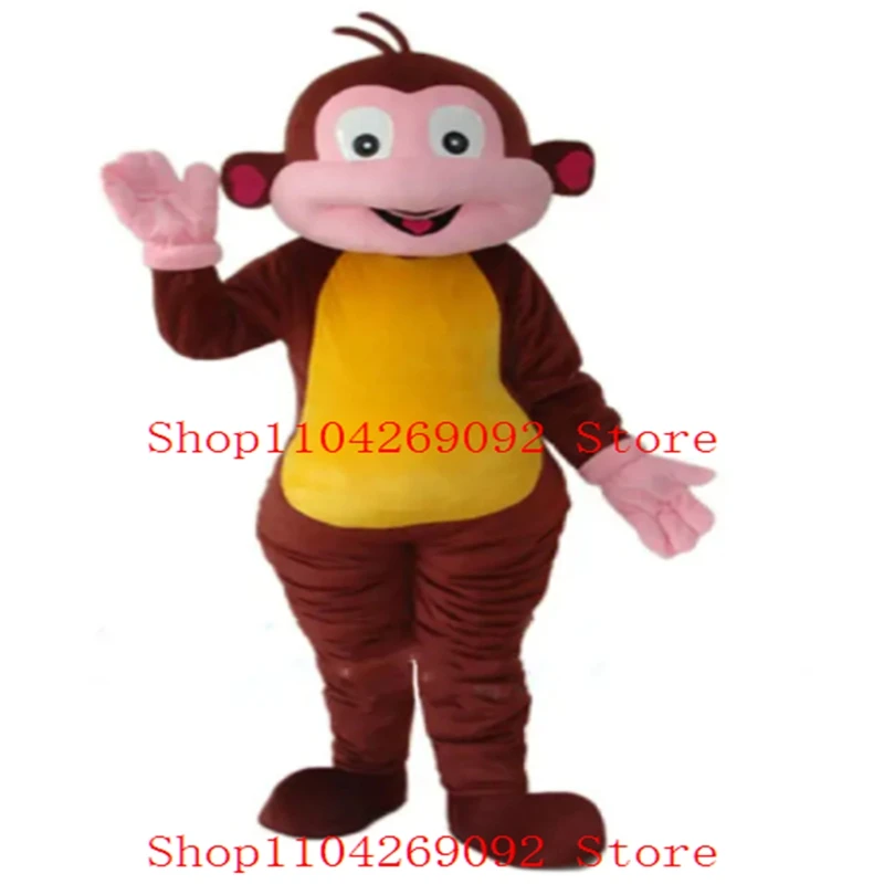 

Adult Cartoon Monkey Mascot Costume for Event Character Party Dress Birthday Cosplay Costumes Anime Carnival Suit