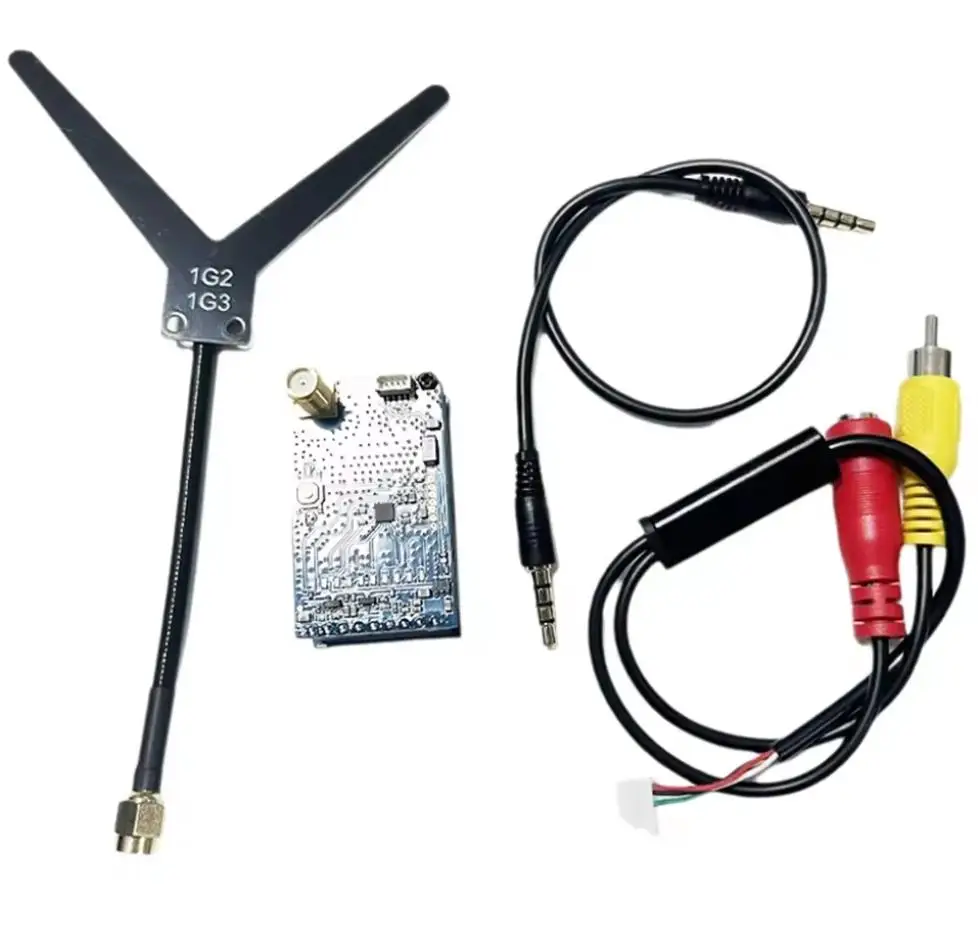 SKYZONE 1.2GHz 1.3G VRX 9CH 1080-1360 MHz Diversity Receiver Analog Module High Sensitivity For FPV RC Drone Goggles DJI V1 V2