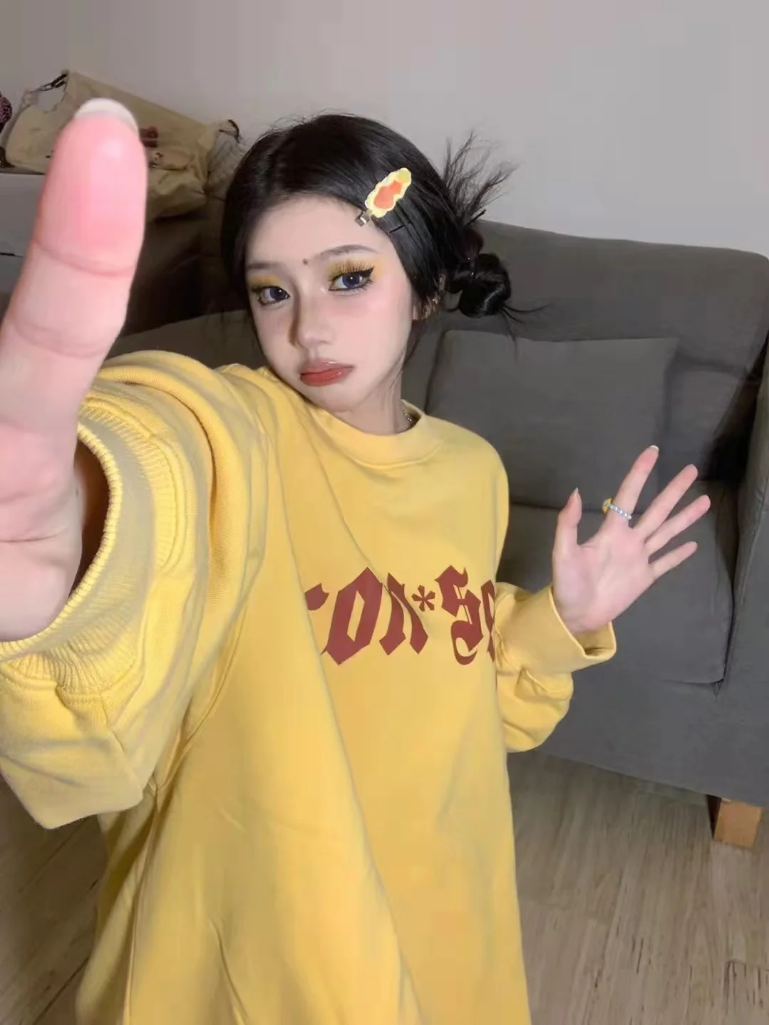 

Женские толстовки, черный топ, всесезонный, повседневный, спортивный, комфортный, для тренажерного зала, фитнеса, модная одежда Y2K Sudadera, флисовая одежда на Хэллоуин для девочек