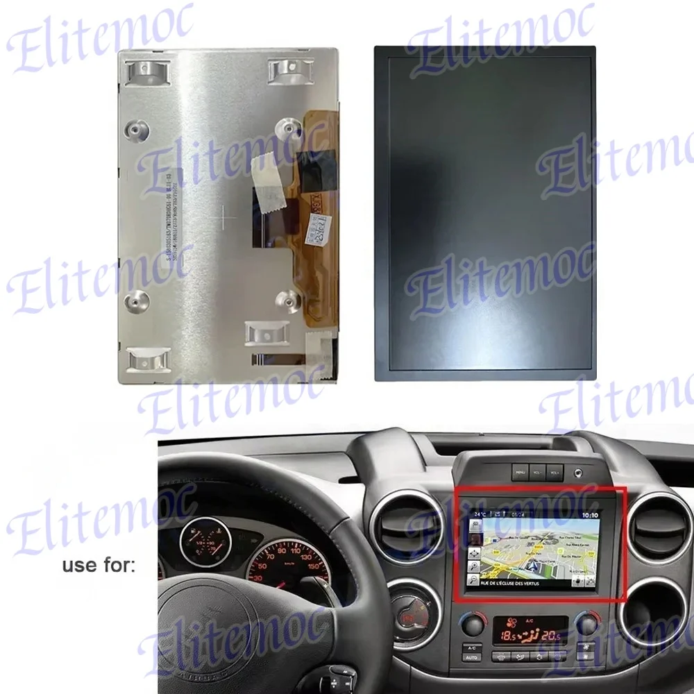 

TM070RDHG61 7" LCD Display for Citroen Berlingo III (B9) Peugeot Partner Tepee 2015-2018 Radio Navigation 9815356180