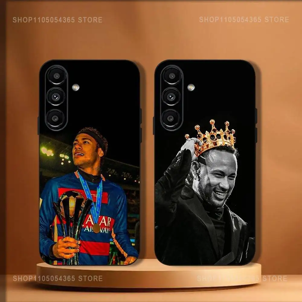 

Football N-Neymars Phone Case For Samsung Galaxy A20,A21s,A22,A31,A32,A52,A53,A72,73,A80 Soft Black Cover