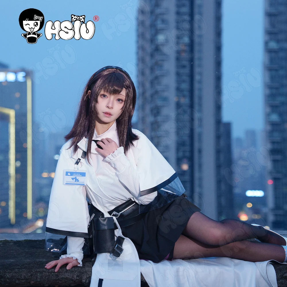 Priestess Cosplay Clothing HSIU Game Character Costume Doctor Women\'s Clothing Full Set Game Arknights Cosplay Costume