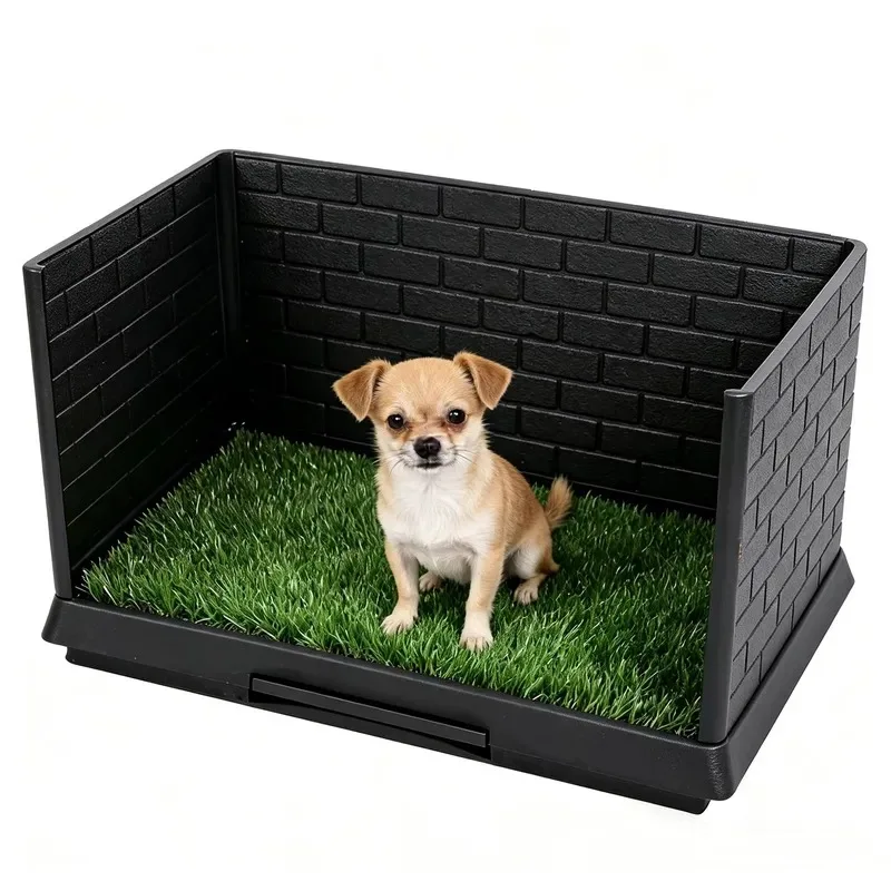 Hot Selling Dog Potty Training Tray Wall Mounted Pet Toilet Indoor Puppy Waste Bin Furniture Cleaning Supplies Equipment