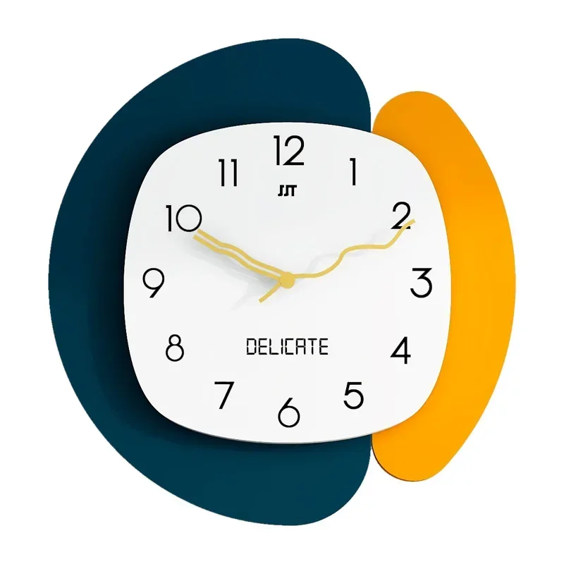 

Living Room Simple Wall Clock Nordic Fashion Creative Wall Clock Modern Dining Room Rustic Hanging Relogio De Parede Home Decor
