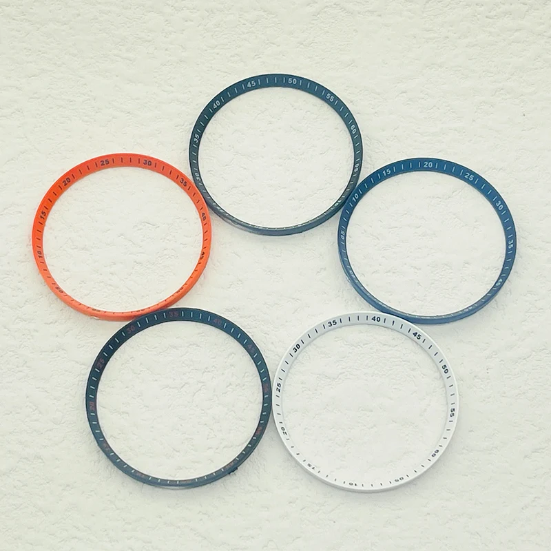 SKX007 Dia 30.5mm Replace Chapter Ring Fits GMT SKX009 SRPD Watch Cases Plastic Inner Ring NH35 NH36 Watch Replacement Parts