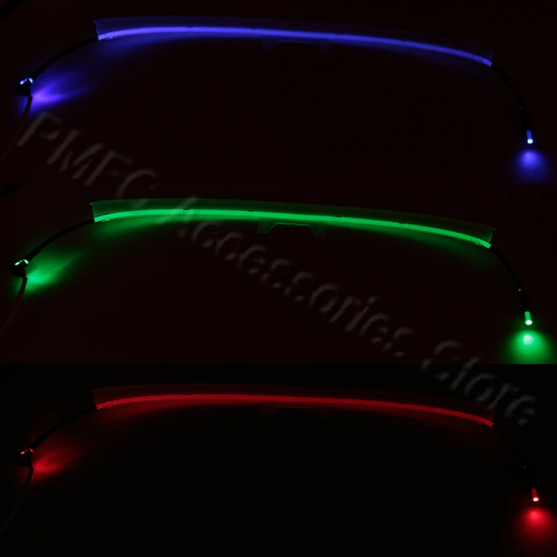 PMFC Ambient Light Rear Seat Light Backrest Luminous Light Modified 64 Colour For Mercedes Benz C Class W205 GLC X253