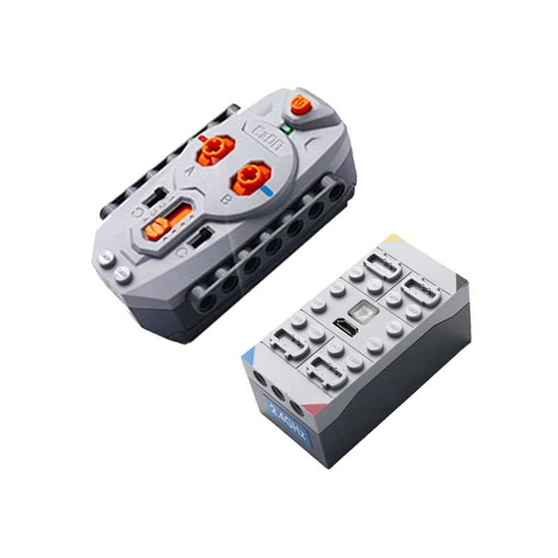 CaDA Technical Motor Parts Upgrade M Motor Remote Controller MOC Power Functions Mechanical Compatible with Legoeds