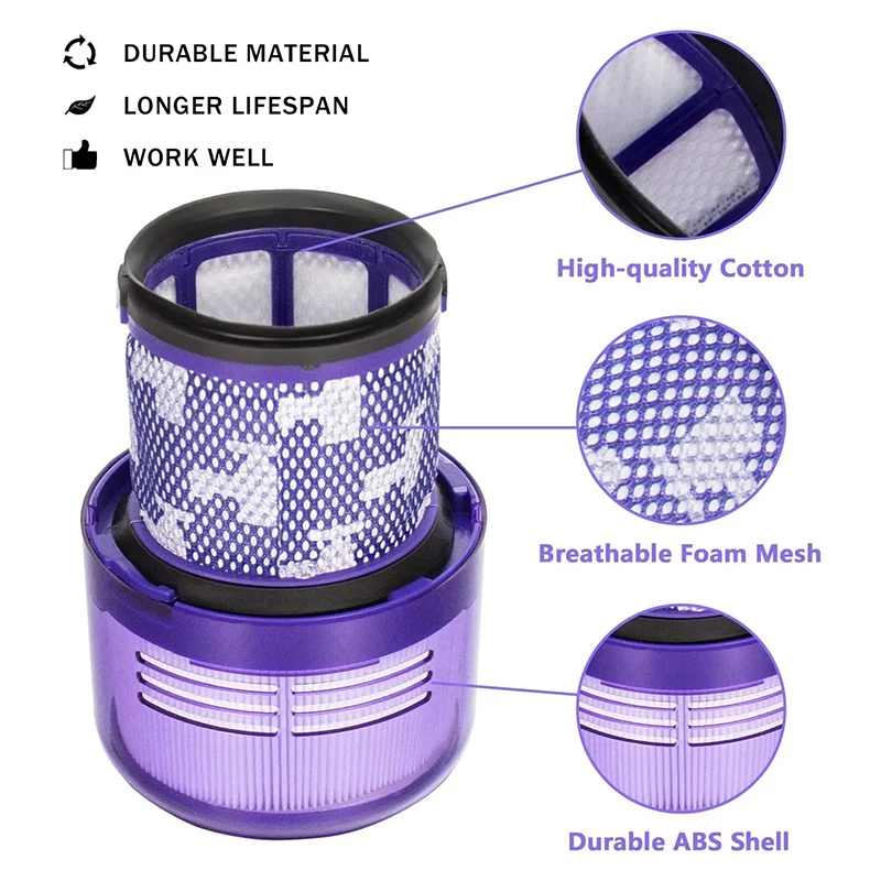 For Dyson V11 Hepa Filter Robot Vacuum Cleaner Accessories V11 Animal V15 SV14 washable Detect Vacuum Filters replaceable parts
