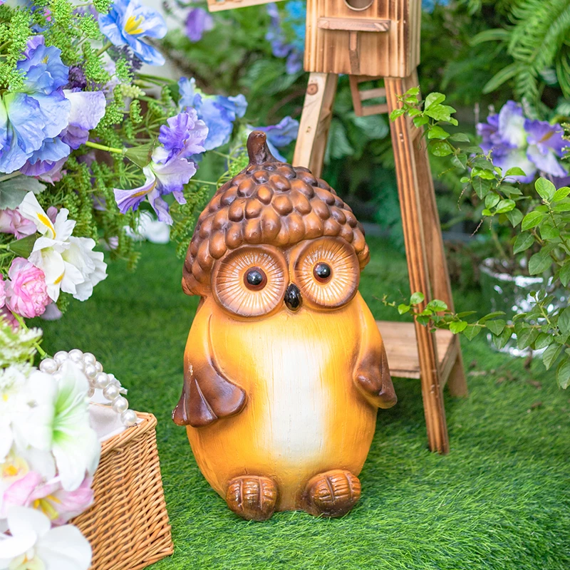 

Украшение сада и на открытом воздухе, освещение для животных, светящаяся сова, солнечные фонари для двора, парк, кемпинг, пейзаж, лампа для ежедневного освещения