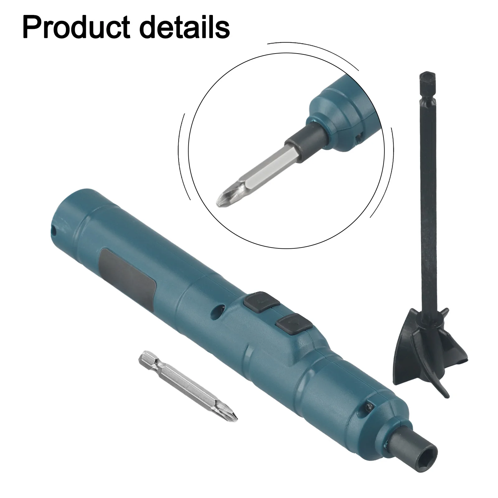 Bubble Removal Mixer DIY Resin Mixer 17.5cm Length Strong Motor For Mixing for Easy To Clean PVC Material for ideal For Art And